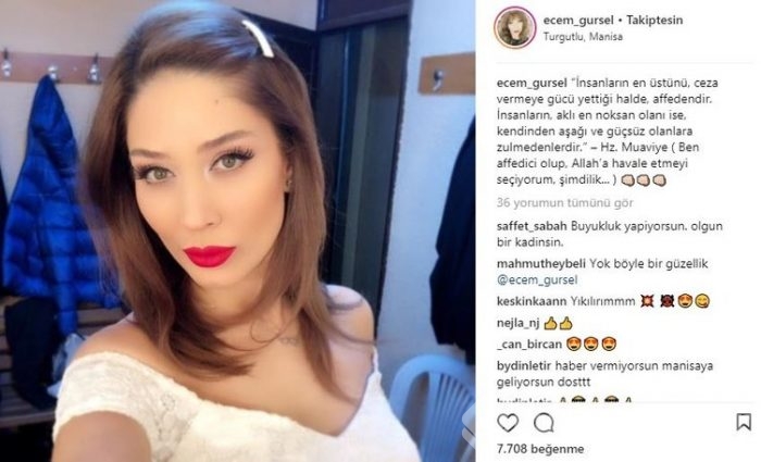 Ünlü isimlerin Instagram paylaşımları (28.03.2018)
