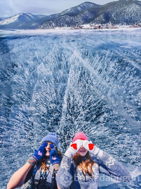 Dünyanın en derin gölü 'Baykal'dan müthiş fotoğraflar