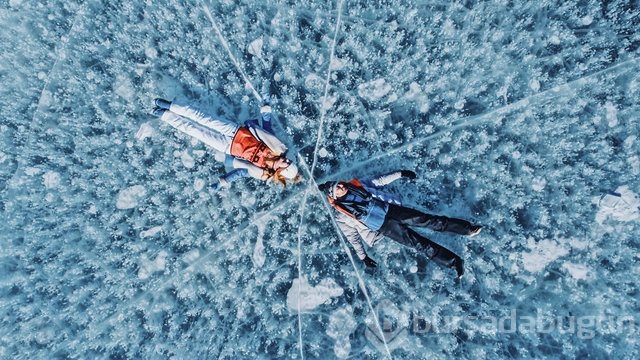 Dünyanın en derin gölü 'Baykal'dan müthiş fotoğraflar