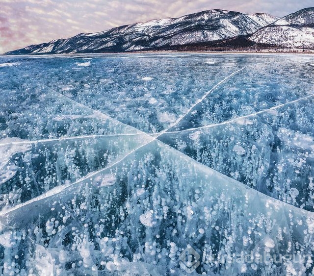 Dünyanın en derin gölü 'Baykal'dan müthiş fotoğraflar