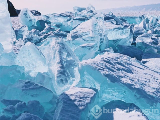 Dünyanın en derin gölü 'Baykal'dan müthiş fotoğraflar