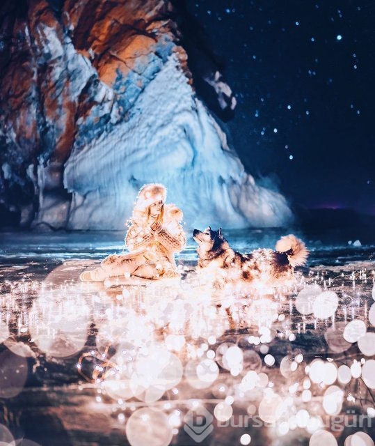 Dünyanın en derin gölü 'Baykal'dan müthiş fotoğraflar