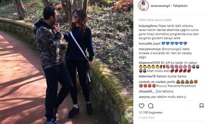 Ünlü isimlerin Instagram paylaşımları (01.04.2018) 