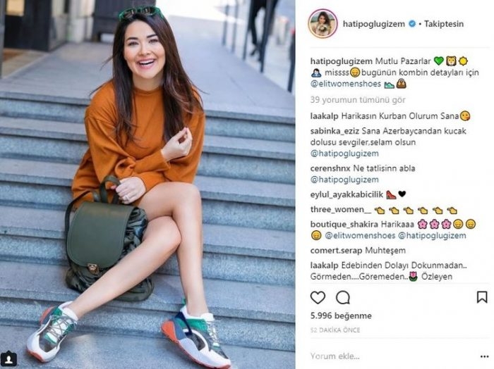 Ünlü isimlerin Instagram paylaşımları (01.04.2018) 