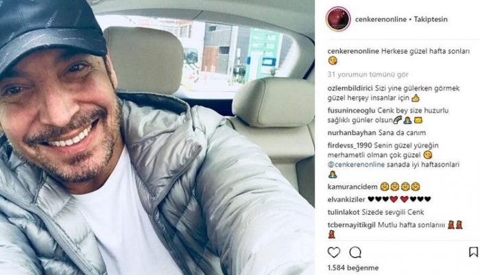 Ünlü isimlerin Instagram paylaşımları (01.04.2018) 