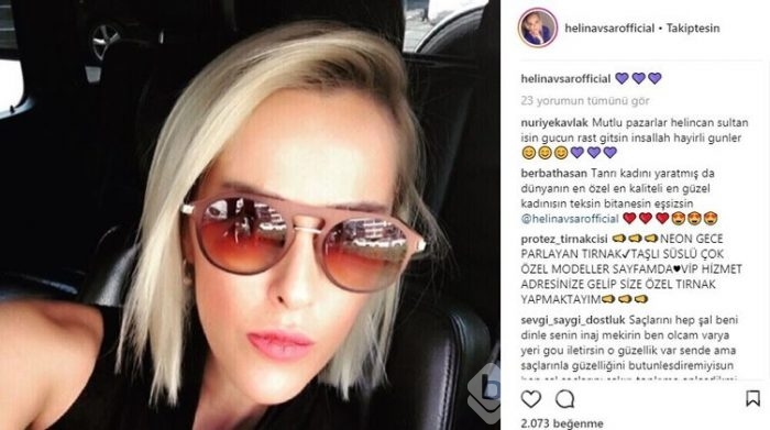 Ünlü isimlerin Instagram paylaşımları (01.04.2018) 