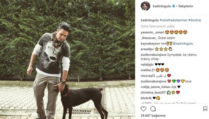 Ünlü isimlerin Instagram paylaşımları (01.04.2018) 