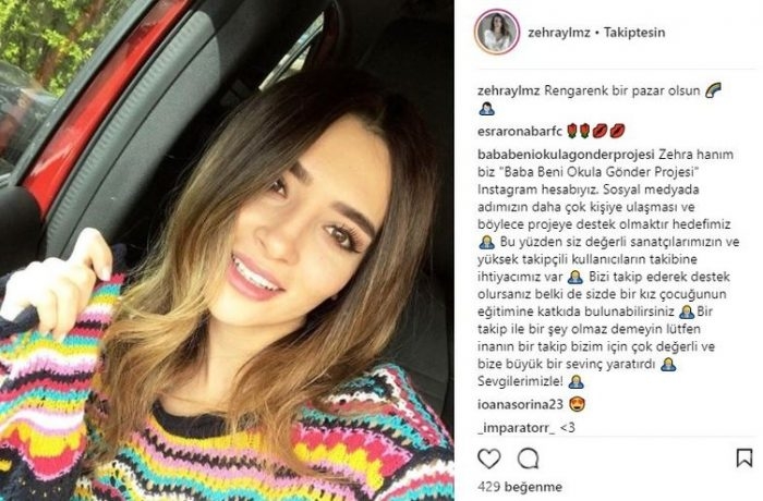 Ünlü isimlerin Instagram paylaşımları (01.04.2018) 