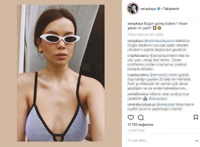 Ünlülerin Instagram paylaşımları (02.04.2018)