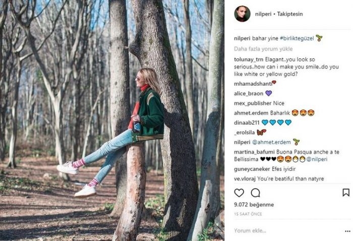Ünlülerin Instagram paylaşımları (02.04.2018)