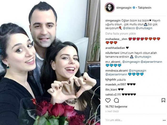 Ünlülerin Instagram paylaşımları (02.04.2018)