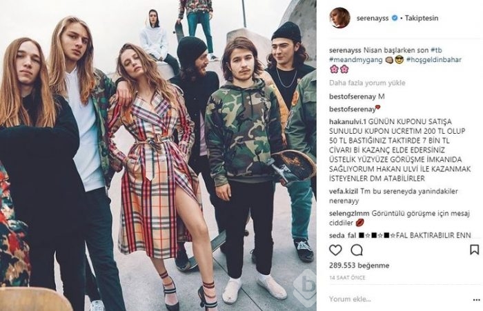 Ünlülerin Instagram paylaşımları (02.04.2018)
