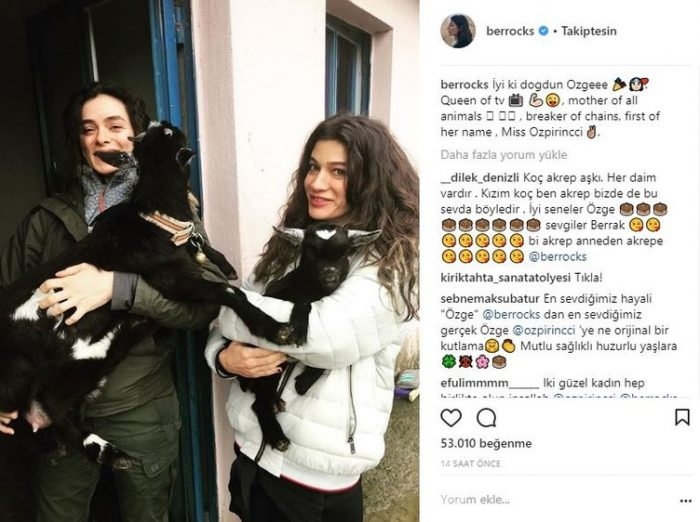 Ünlülerin Instagram paylaşımları (02.04.2018)