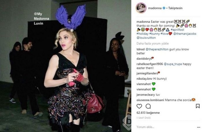 Ünlülerin Instagram paylaşımları (02.04.2018)