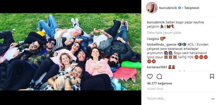 Ünlülerin Instagram paylaşımları (02.04.2018)