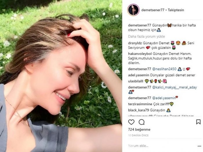 Ünlülerin Instagram paylaşımları (02.04.2018)