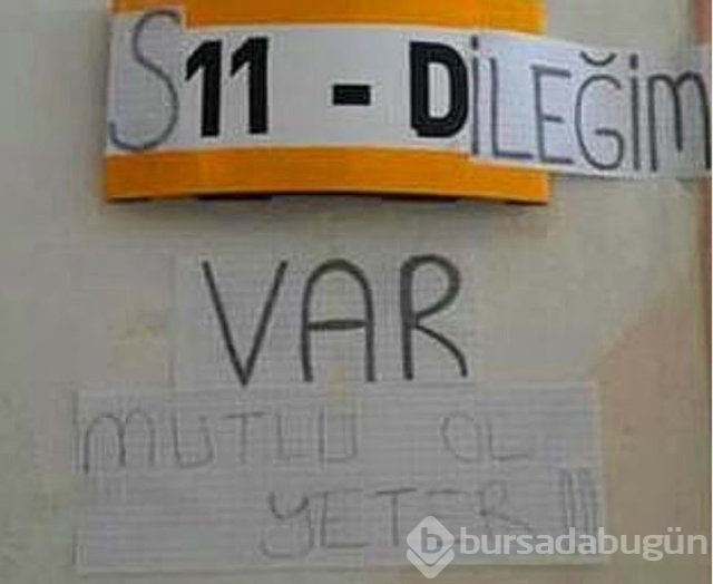 Liselilerden güldüren paylaşımlar