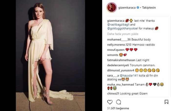 Ünlülerin Instagram paylaşımları (03.04.2018)