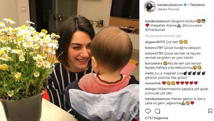 Ünlülerin Instagram paylaşımları (03.04.2018)