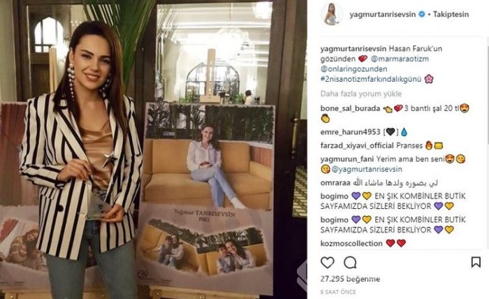 Ünlülerin Instagram paylaşımları (03.04.2018)