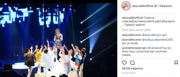 Ünlülerin Instagram paylaşımları (03.04.2018)