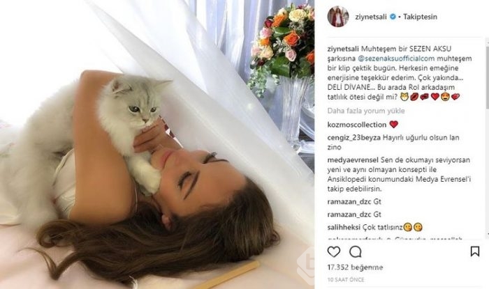 Ünlülerin Instagram paylaşımları (03.04.2018)
