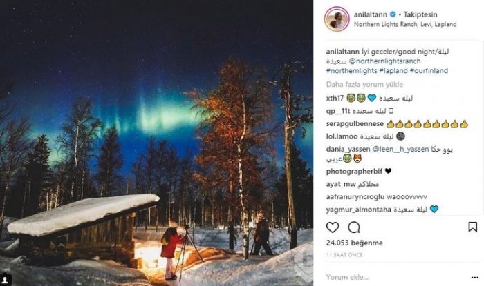 Ünlülerin Instagram paylaşımları (03.04.2018)