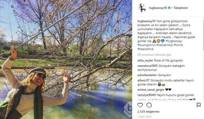 Ünlülerin Instagram paylaşımları (03.04.2018)