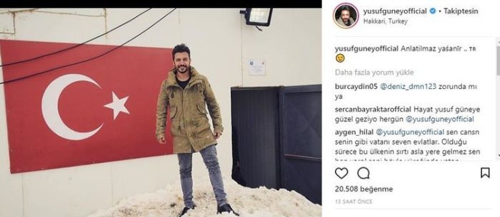 Ünlülerin Instagram paylaşımları (03.04.2018)