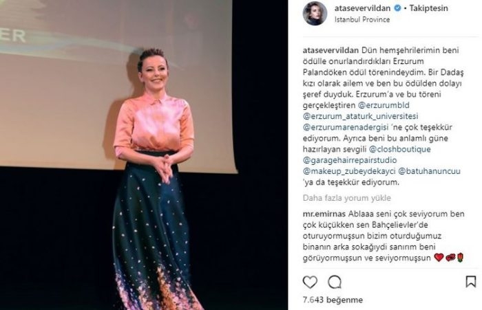 Ünlülerin Instagram paylaşımları (03.04.2018)