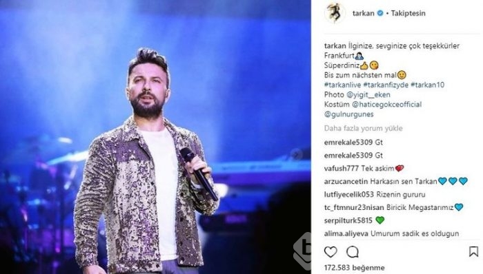 Ünlülerin Instagram paylaşımları (03.04.2018)