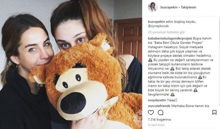 Ünlülerin Instagram paylaşımları (03.04.2018)