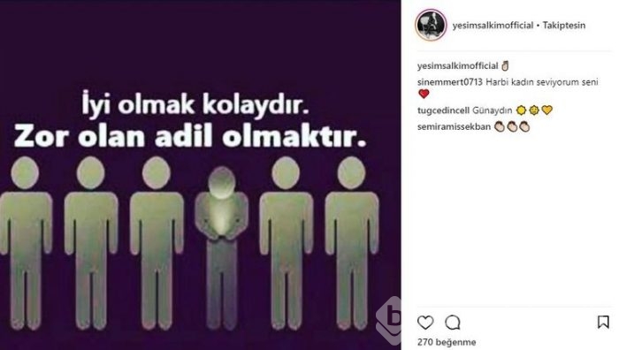 Ünlülerin Instagram paylaşımları (03.04.2018)