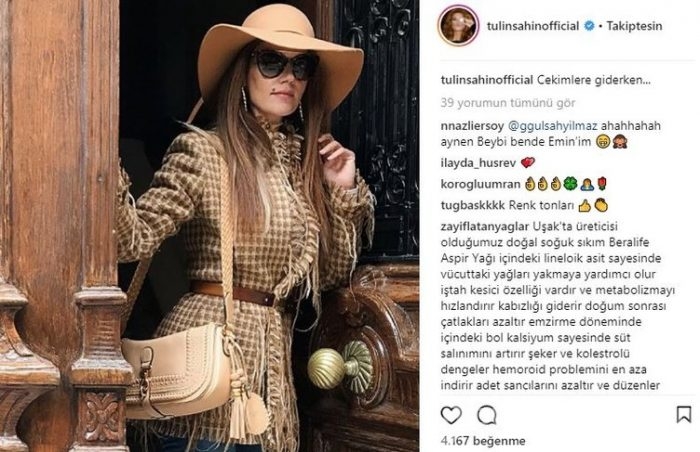 Ünlülerin Instagram paylaşımları (03.04.2018)