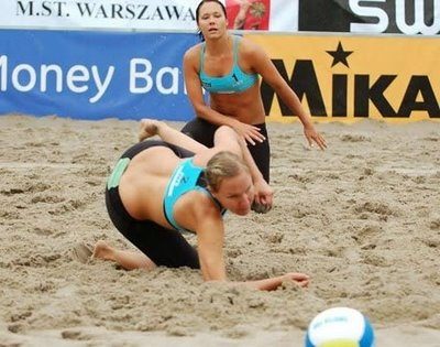 Plaj voleybolu'nun güzelleri