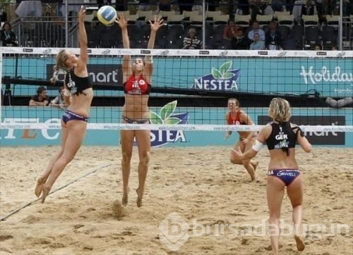Plaj voleybolu'nun güzelleri