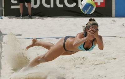 Plaj voleybolu'nun güzelleri