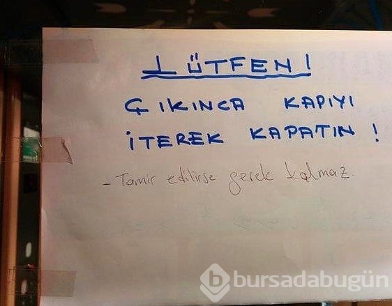Apartman yöneticilerin ilginç ilanları