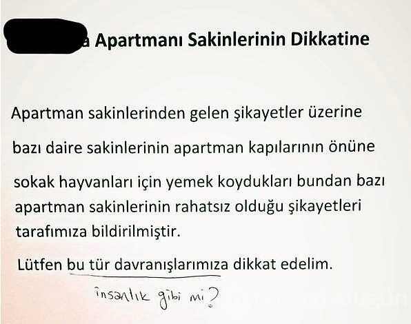 Apartman yöneticilerin ilginç ilanları