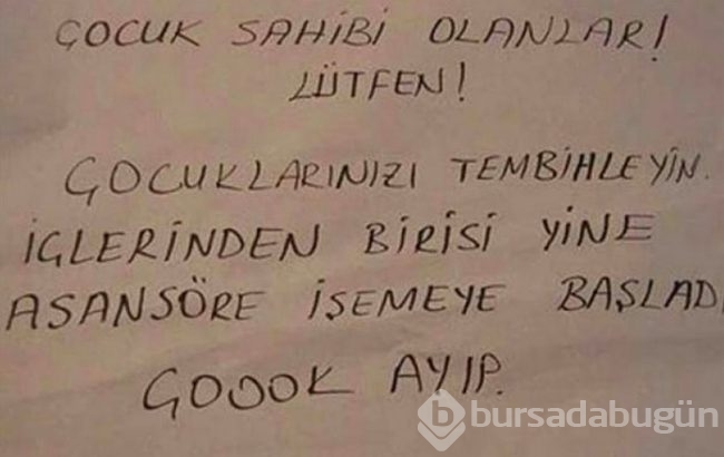 Apartman yöneticilerin ilginç ilanları