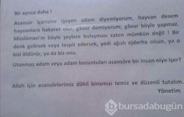 Apartman yöneticilerin ilginç ilanları