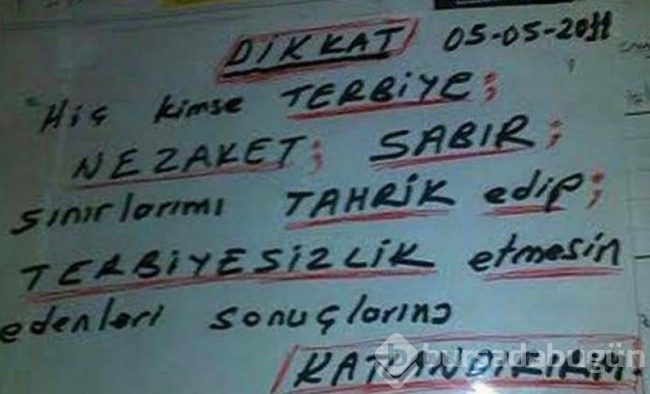 Apartman yöneticilerin ilginç ilanları