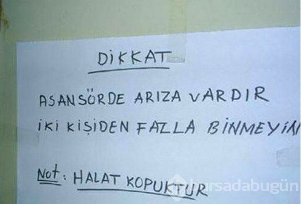 Apartman yöneticilerin ilginç ilanları