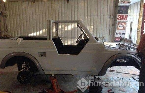 1000 liraya aldığı otomobili öyle bir hale getirdi ki