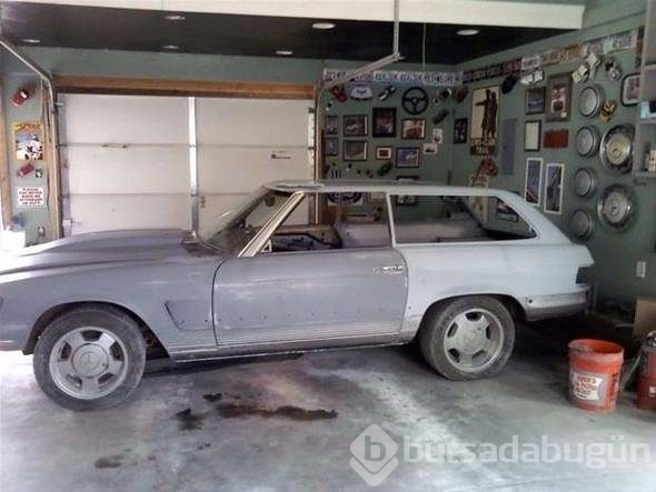 1000 liraya aldığı otomobili öyle bir hale getirdi ki