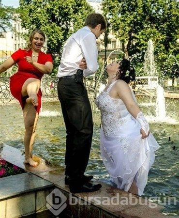 En ilginç düğün fotoğrafları