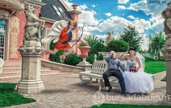 En ilginç düğün fotoğrafları