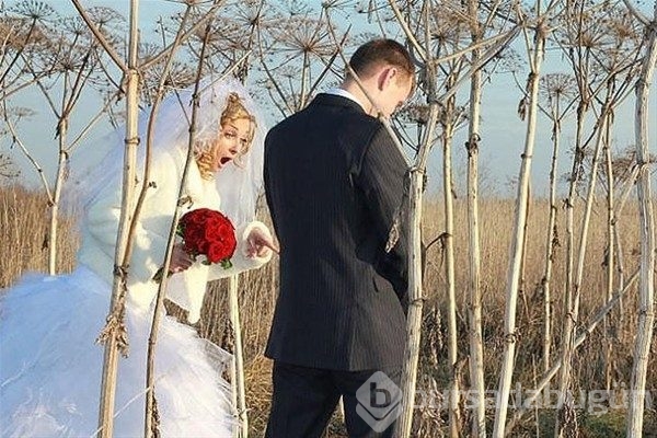 En ilginç düğün fotoğrafları
