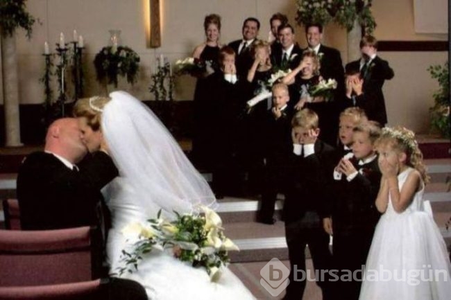 En ilginç düğün fotoğrafları