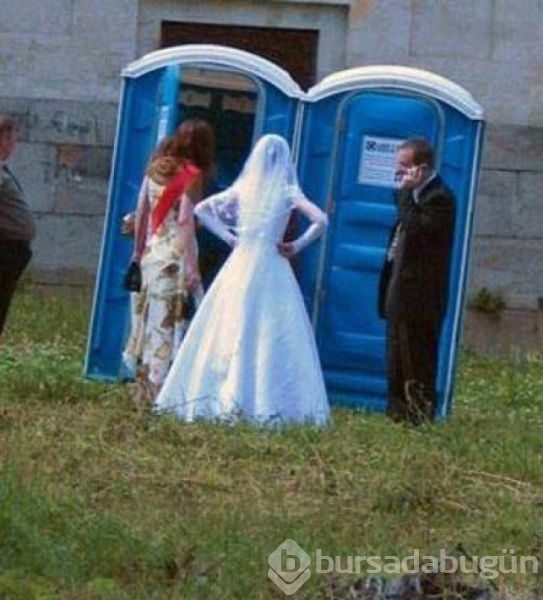 En ilginç düğün fotoğrafları